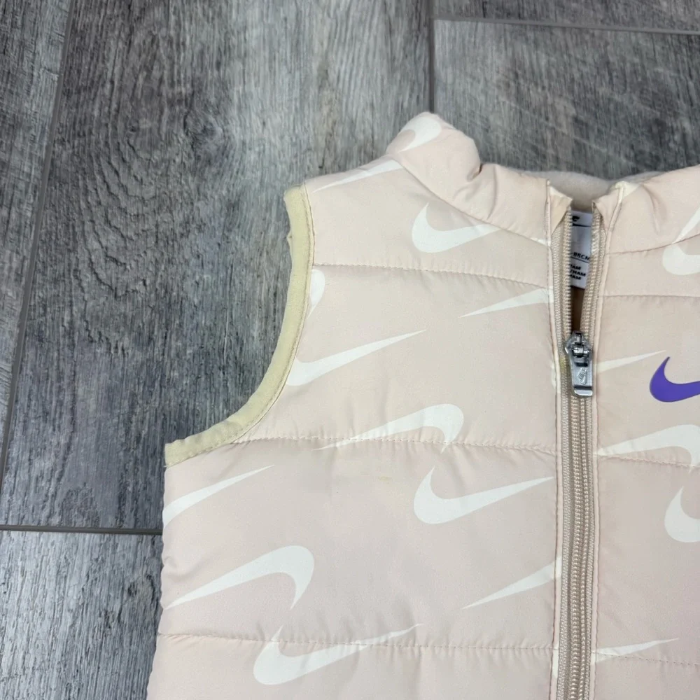 Nike Kids Tan Puffer Vest‎